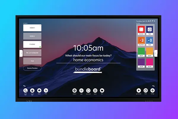 Interactive Panel for Smart Classroom